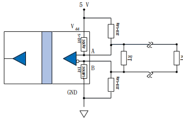 RS-485窄体隔离收发器